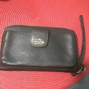 Coach wallet wristlet